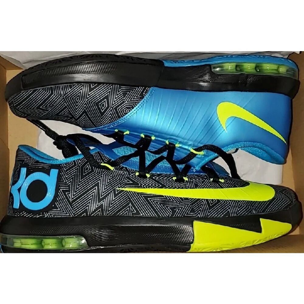 Nike KD 6 "Away 2" 599424-010  Size 7 Y Very Clean